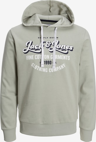 JACK & JONES Mikina 'ANDY' – šedá: přední strana