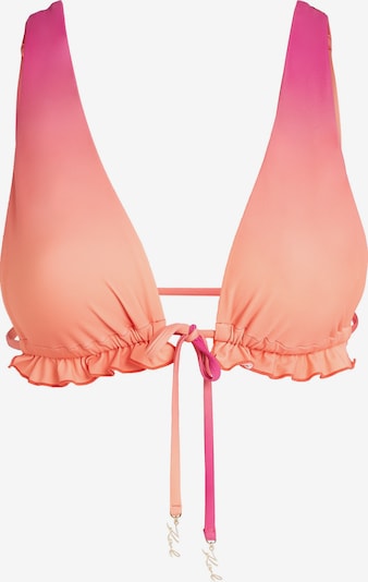 Karl Lagerfeld Bikinitoppi värissä oranssi / vaaleanpunainen, Tuotenäkymä