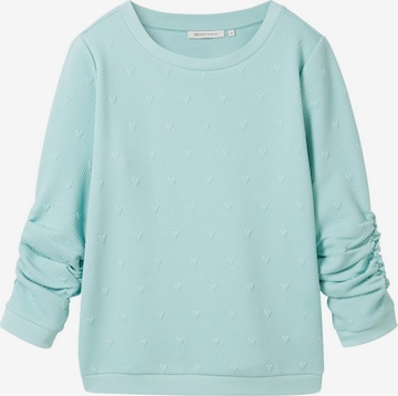 TOM TAILOR Sweatshirt in Green: front