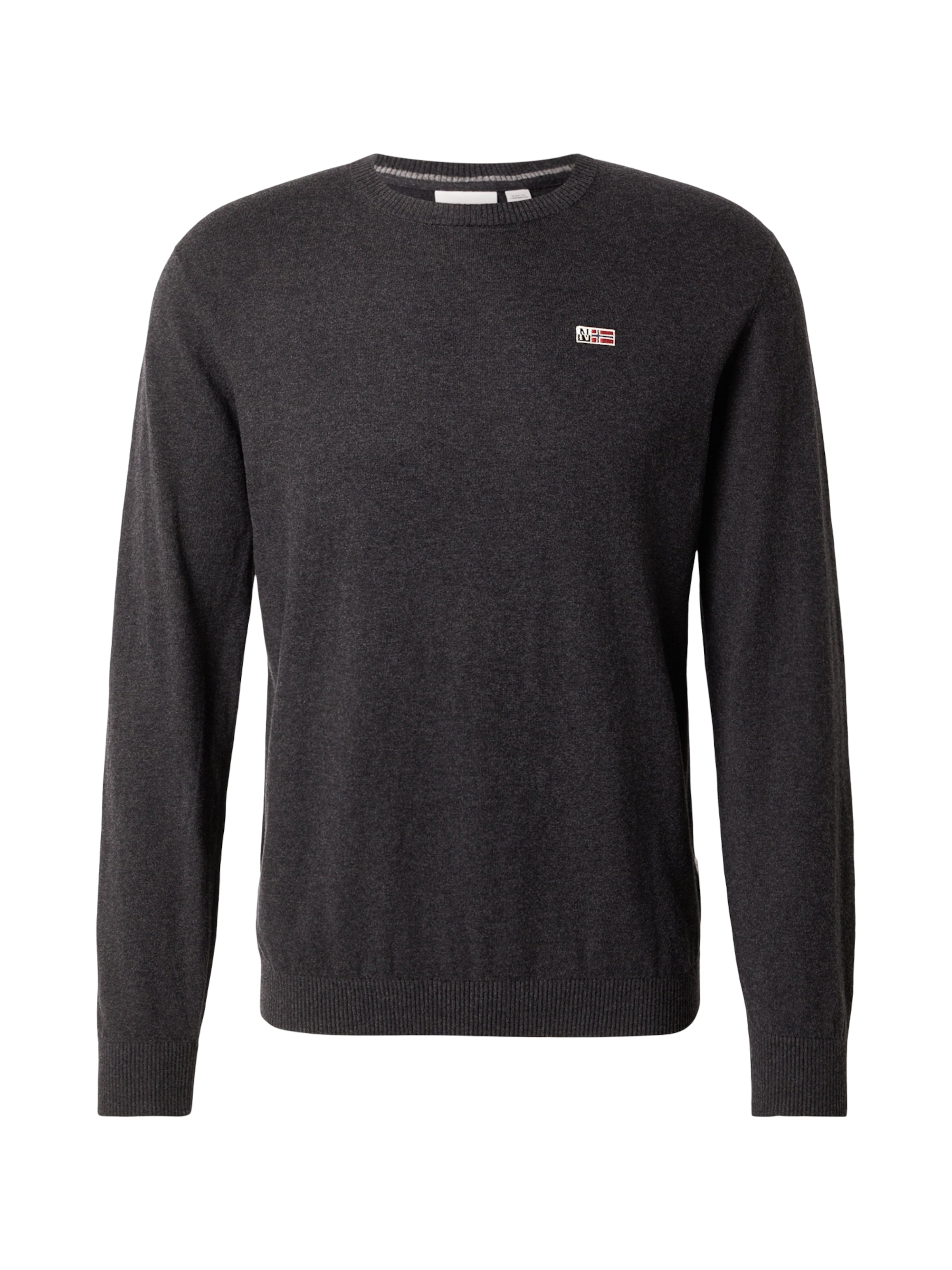 NAPAPIJRI Pulóver 'DARCA C 2' - fekete: elől