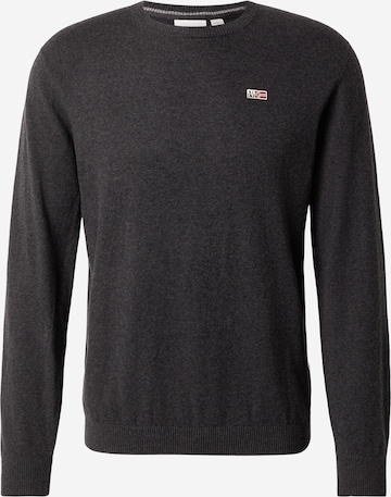 NAPAPIJRI Pulóver 'DARCA C 2' - fekete: elől