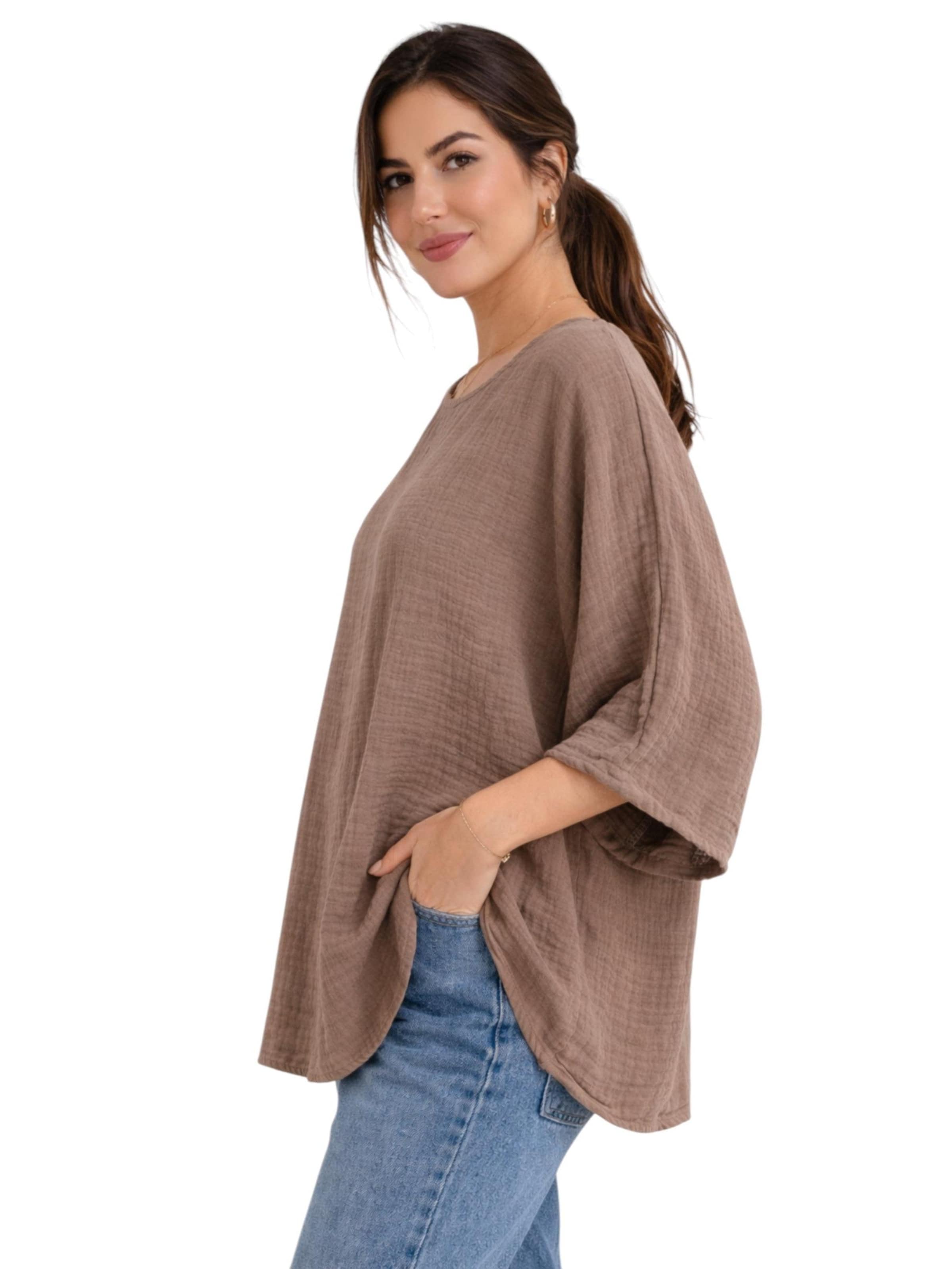 Chemisier 'MUSALI' WENOR en beige