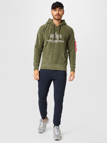 Felpa di ALPHA INDUSTRIES in verde