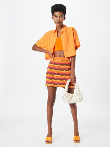 Cotton On - Falda en naranja