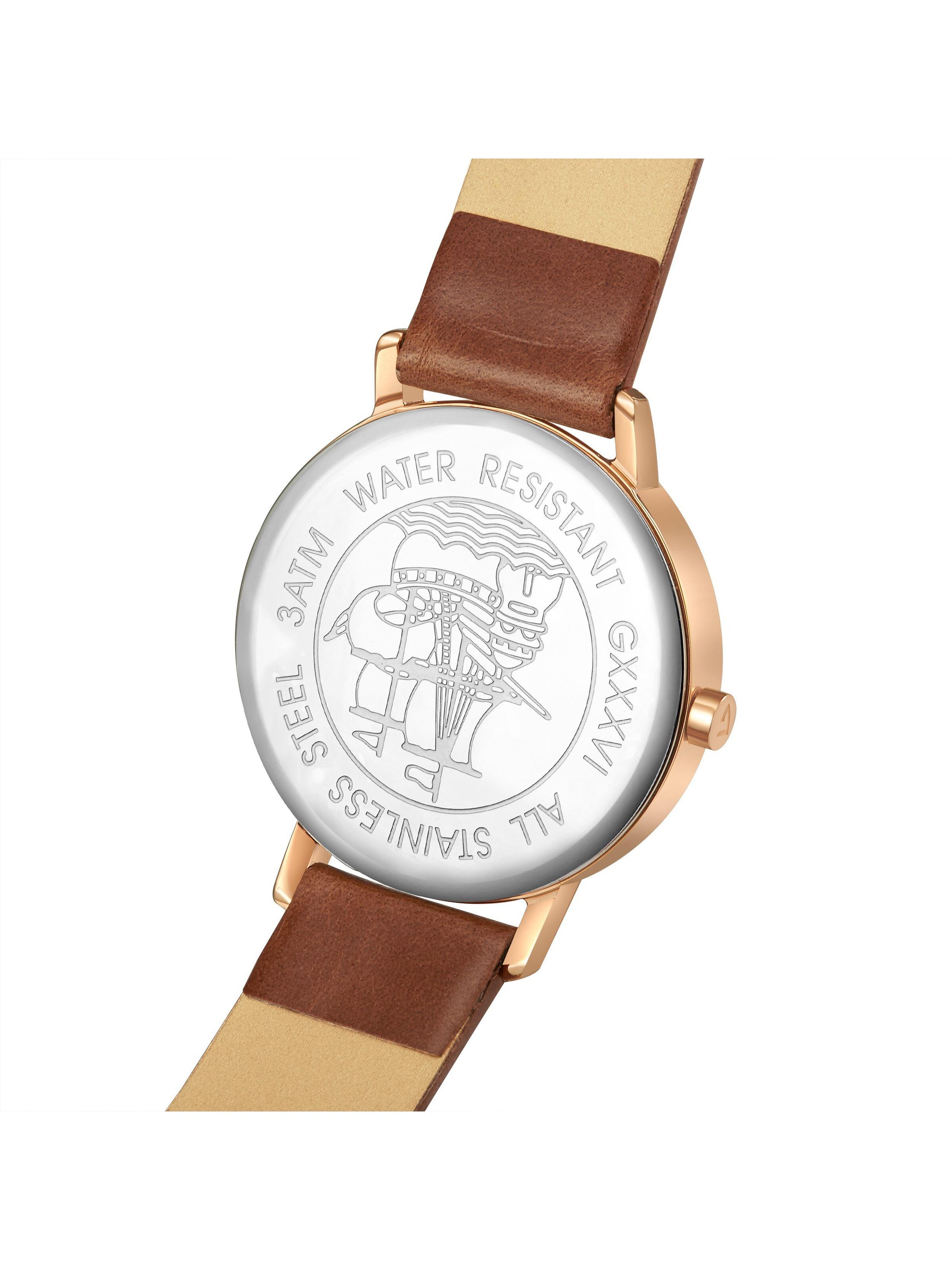 Gigandet Analog Watch 'MINIMALISM' in Gold