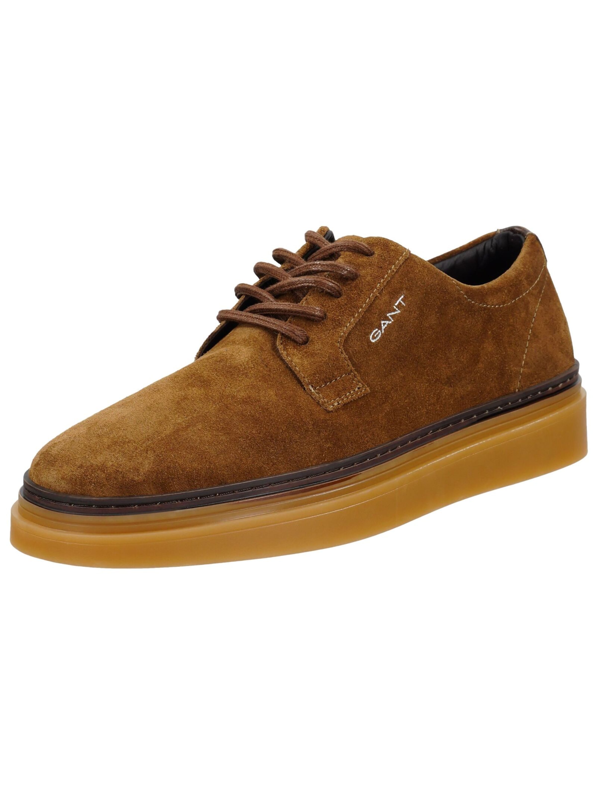 Baskets basses GANT en marron : devant