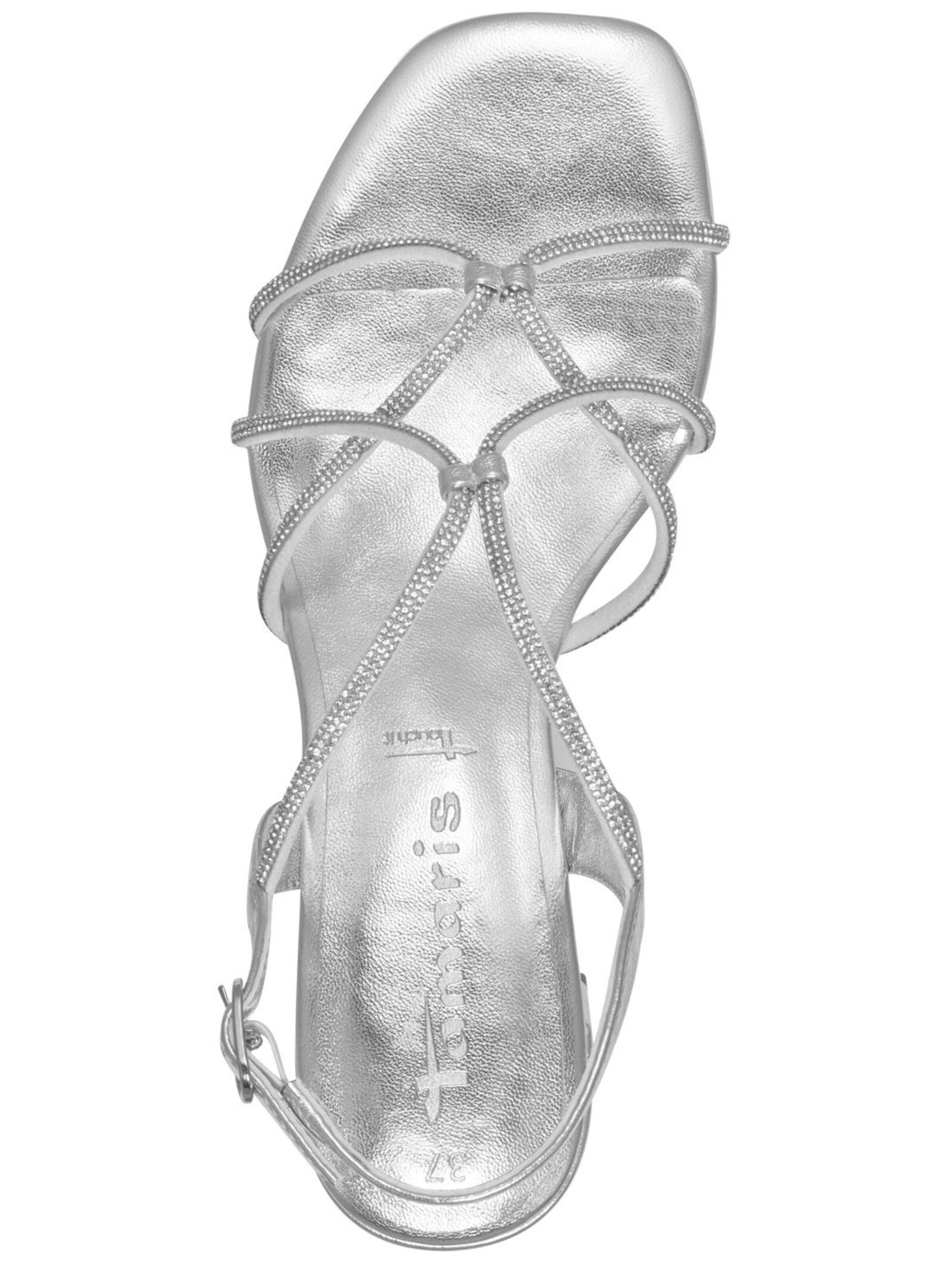 Tamaris Riemensandale in Silber