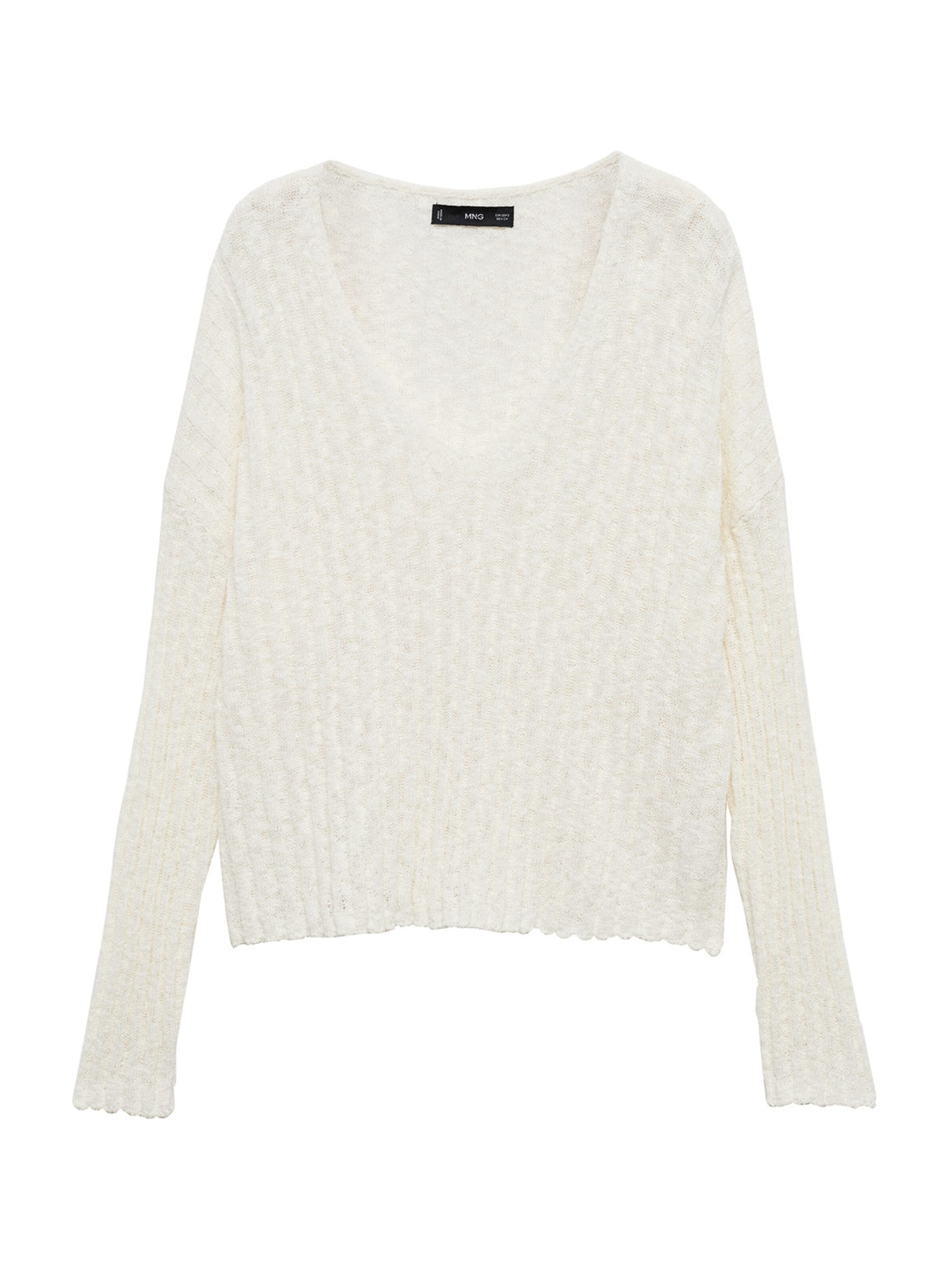 MANGO Pullover 'LISBOA' in Beige: Vorderseite