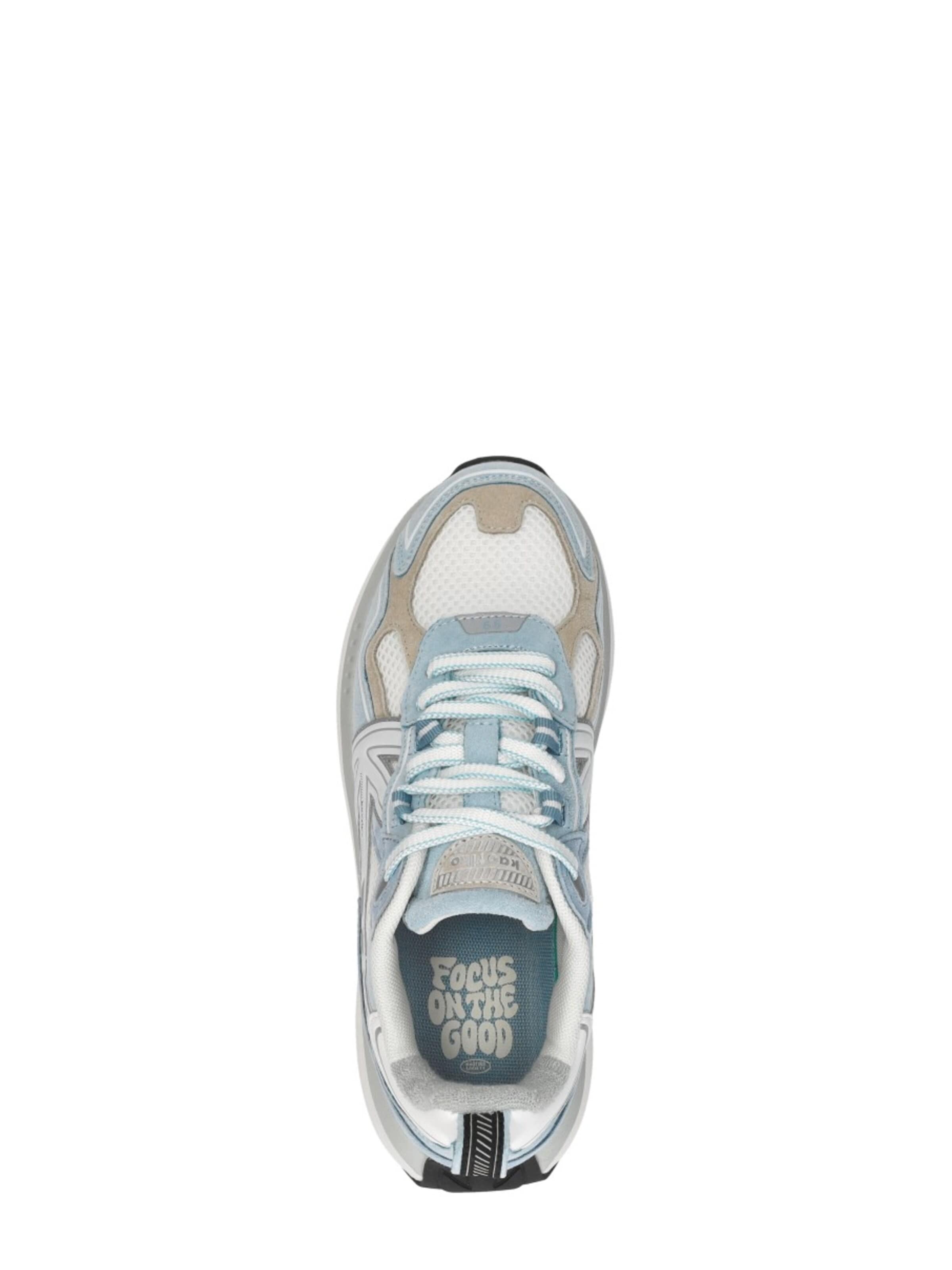 Kaotiko Sneakers laag 'Detroit Tech' in Blauw