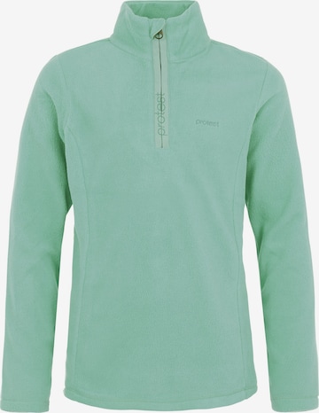 PROTEST Sportsweatshirt 'MUTEY JR' in Grün: Vorderseite