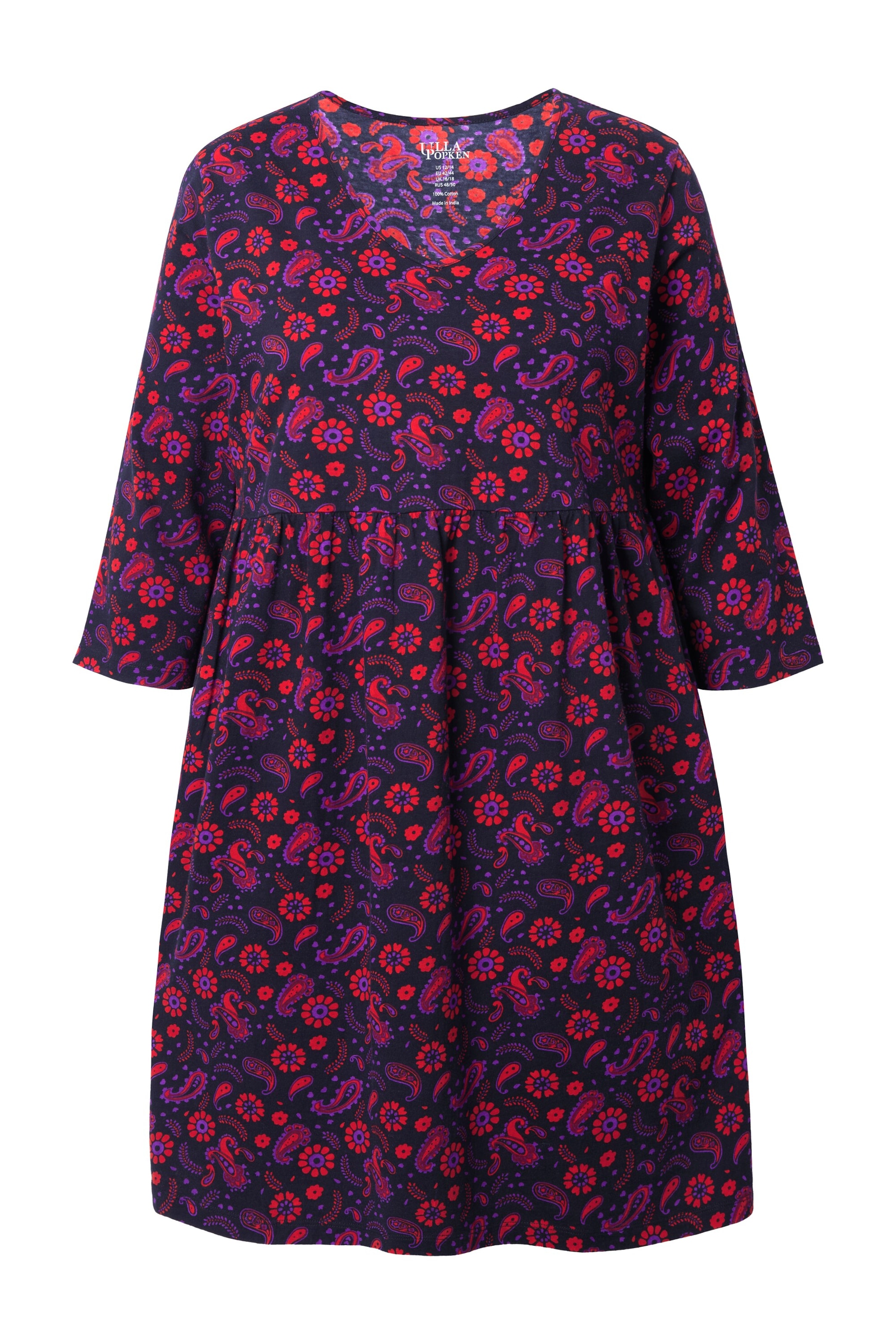 Ulla Popken Tunika in Schwarz: Vorderseite