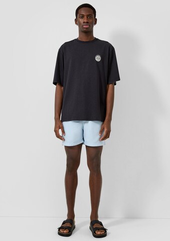 QS Badeshorts in Blau