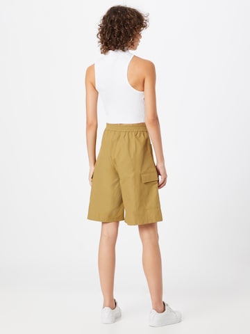 Wide leg Pantaloni cargo di WEEKDAY in beige