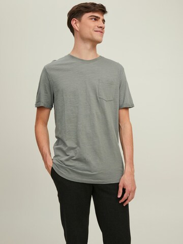 T-Shirt 'Tropic' JACK & JONES en vert : devant