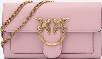 PINKO - Bolso de noche 'LOVE ONE' en rosa: frente