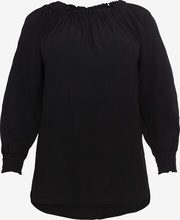 SHEEGO Tunic in Black: front