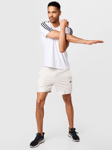 regular Pantaloni sportivi 'Botanically Dyed' di ADIDAS SPORTSWEAR in beige