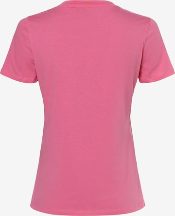 BOSS Orange Shirt 'Elogo' in Pink