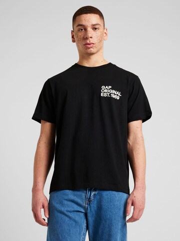GAP T-Shirt in Schwarz