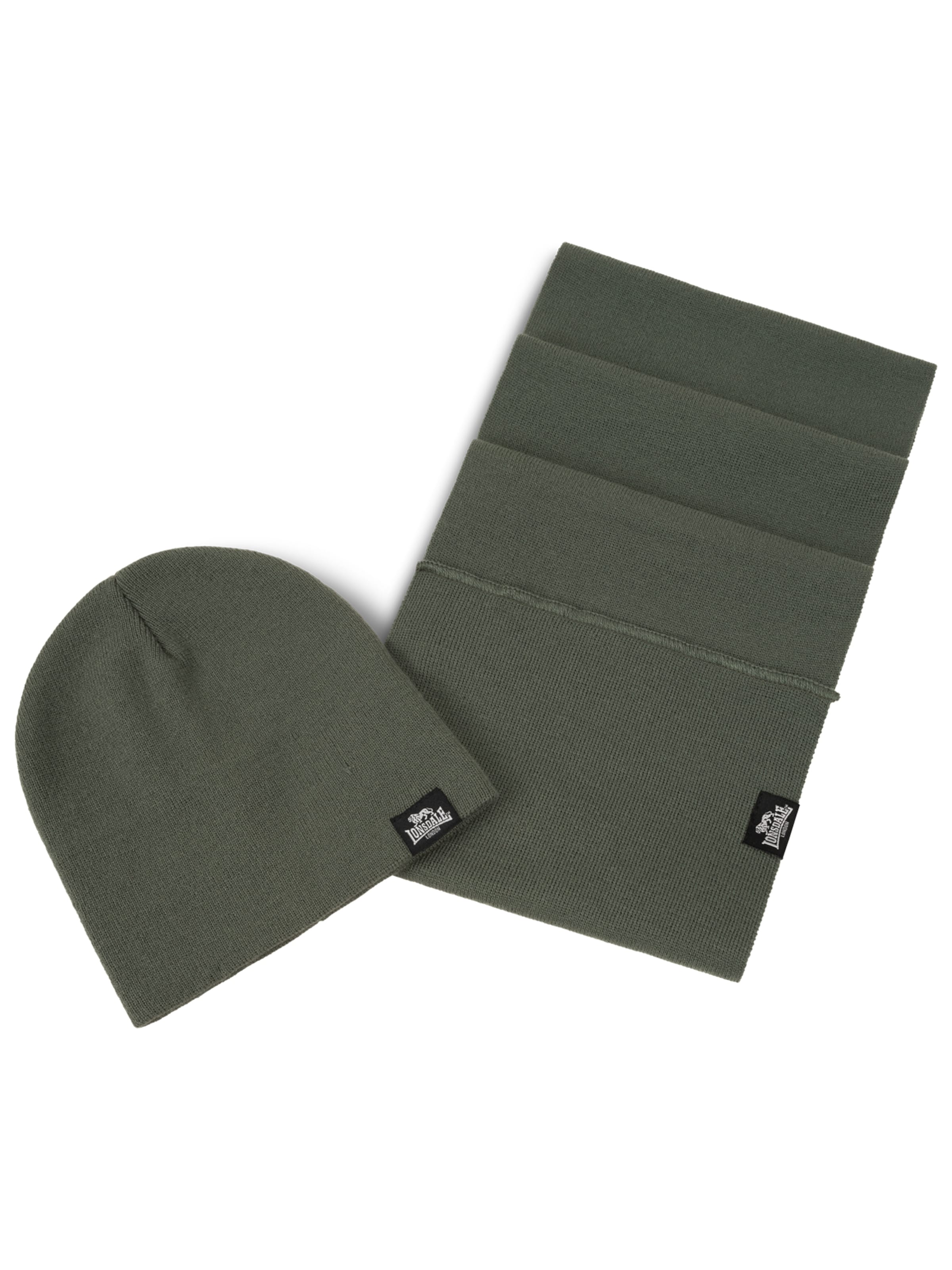 LONSDALE - Cachecóis 'Leafield' em verde: frente