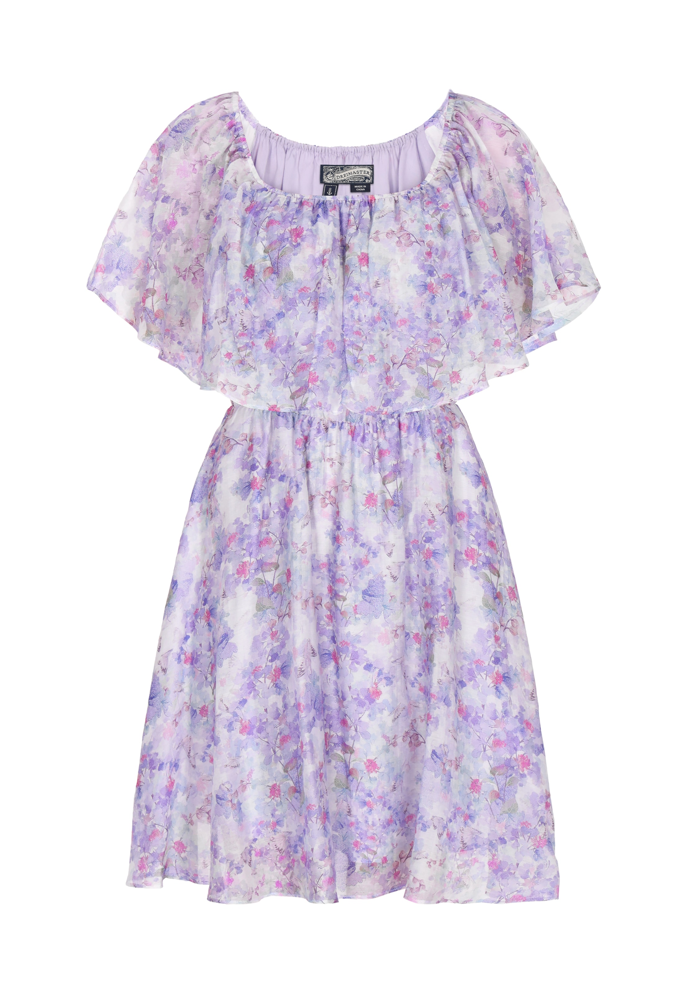 lila / vegyes színek DreiMaster Vintage Ruha, Termék nézet