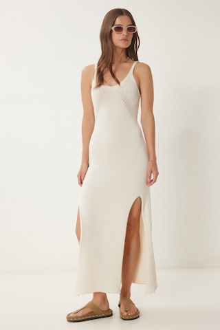 Happiness İstanbul Kötött ruhák - bézs: elől