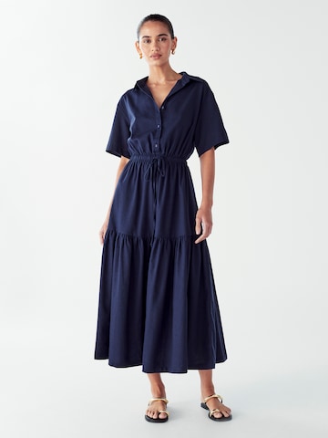 Willa Dress in Blue: front