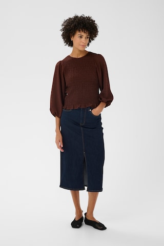 Part Two Bluse 'Chikas' in Braun