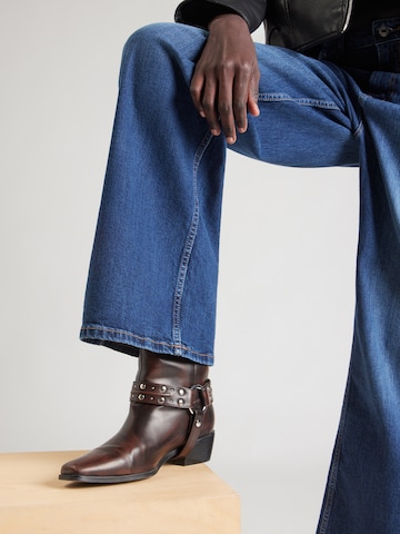 mėlyna Pepe Jeans Plačios klešnės Džinsai 'JAIMY'