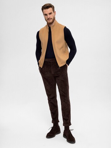 Gilet Antioch en beige