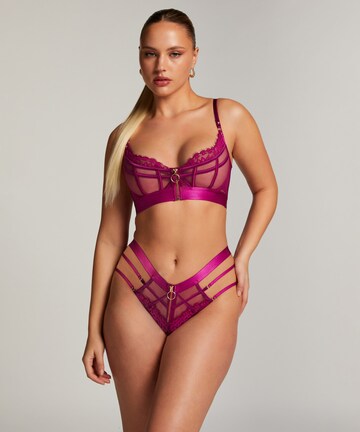 Hunkemöller Panty 'Private Collection' in Lila: Vorderseite