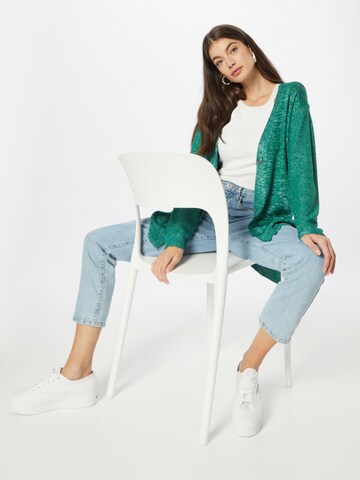 UNITED COLORS OF BENETTON Knit Cardigan in Green