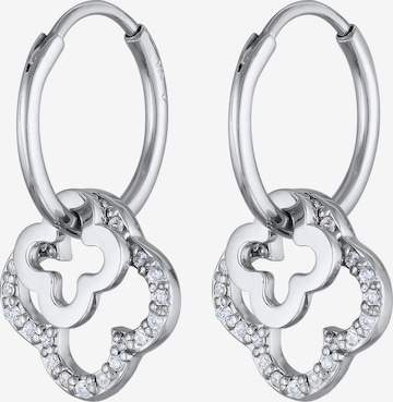 ELLI Náušnice – stříbrná: přední strana