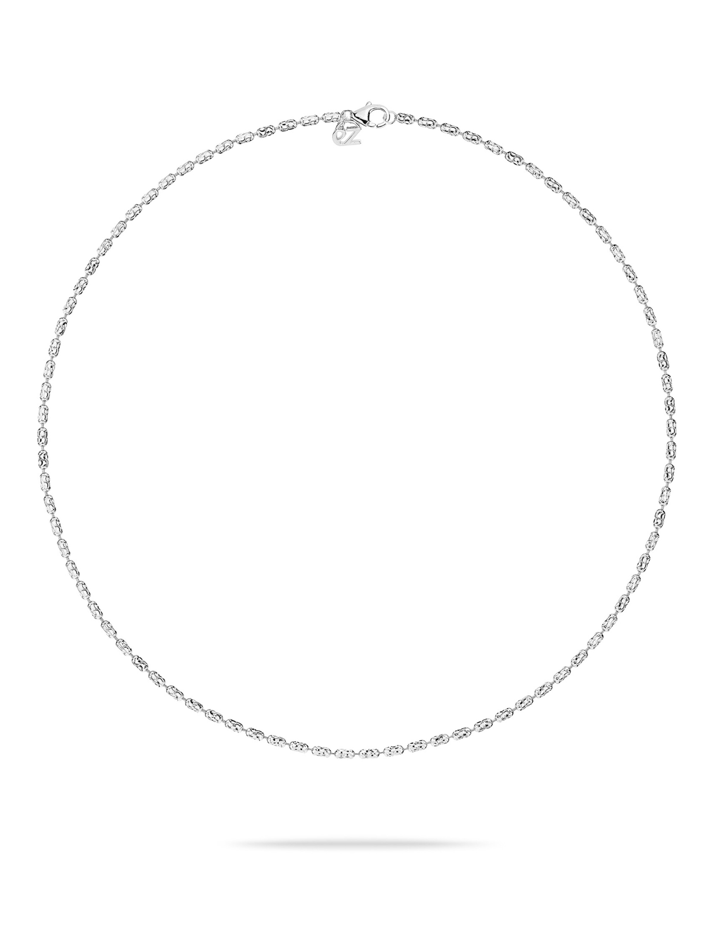 Echtzeit Necklace in Silver: front