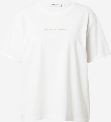 T-shirt 'Terina' MSCH COPENHAGEN en blanc : devant