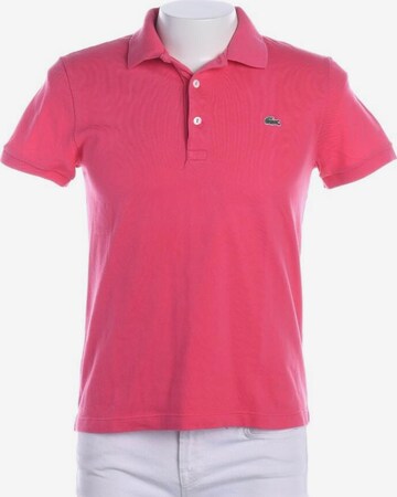 LACOSTE Shirt in S in Pink: front