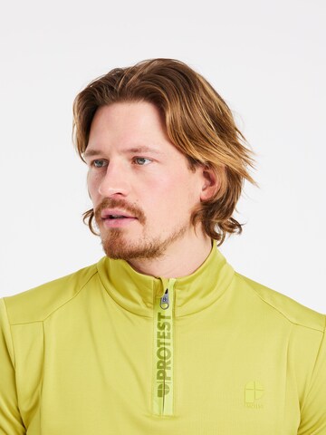 PROTEST Sportsweatshirt 'WILL' in Grün: Vorderseite