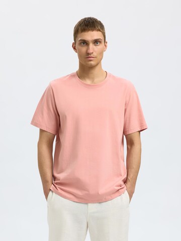 SELECTED Shirt in Roze: voorkant
