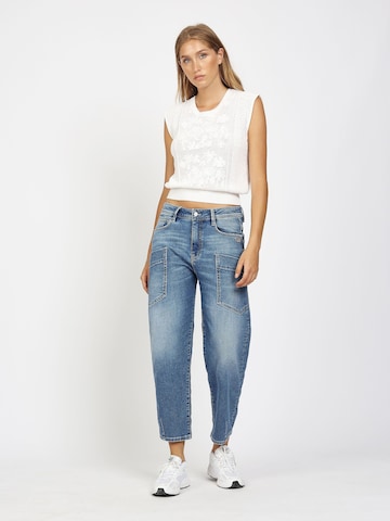 Gang Baggy Hose '94IDA WORKER ' in Blau