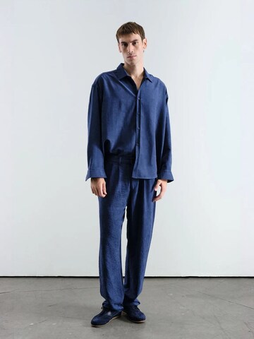 Giesto - Comfort Fit Camisa em azul