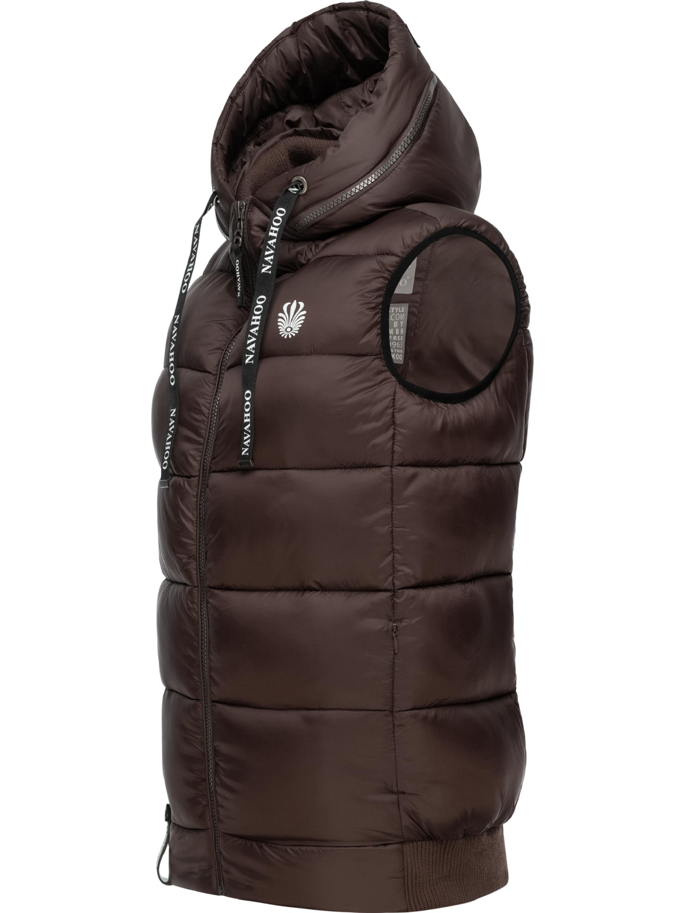 NAVAHOO Vest 'Kassidy' in Brown