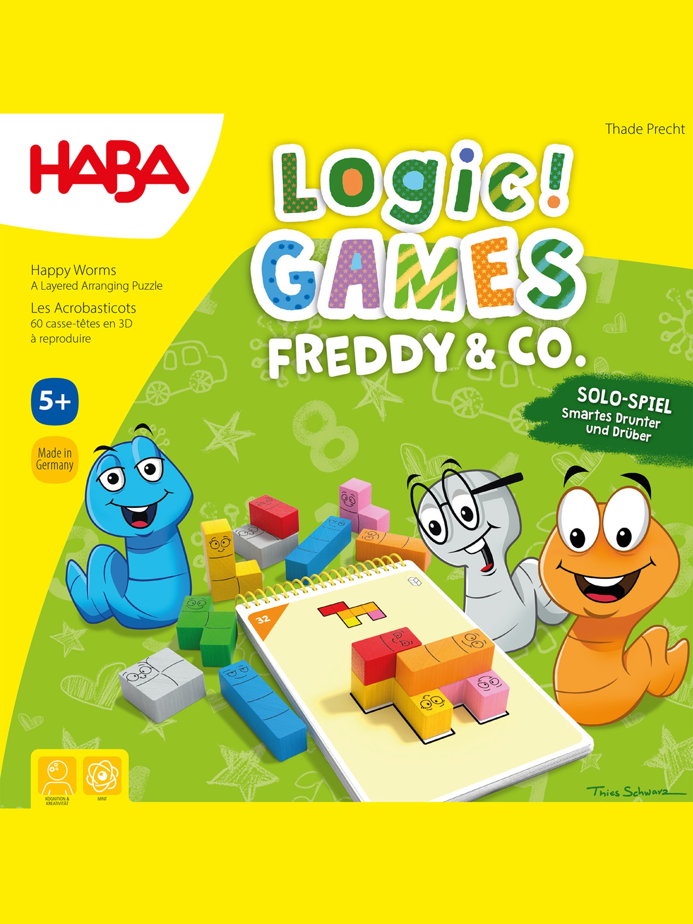 HABA Game ' Logic! GAMES - Freddy & Co. ' in Mixed colors