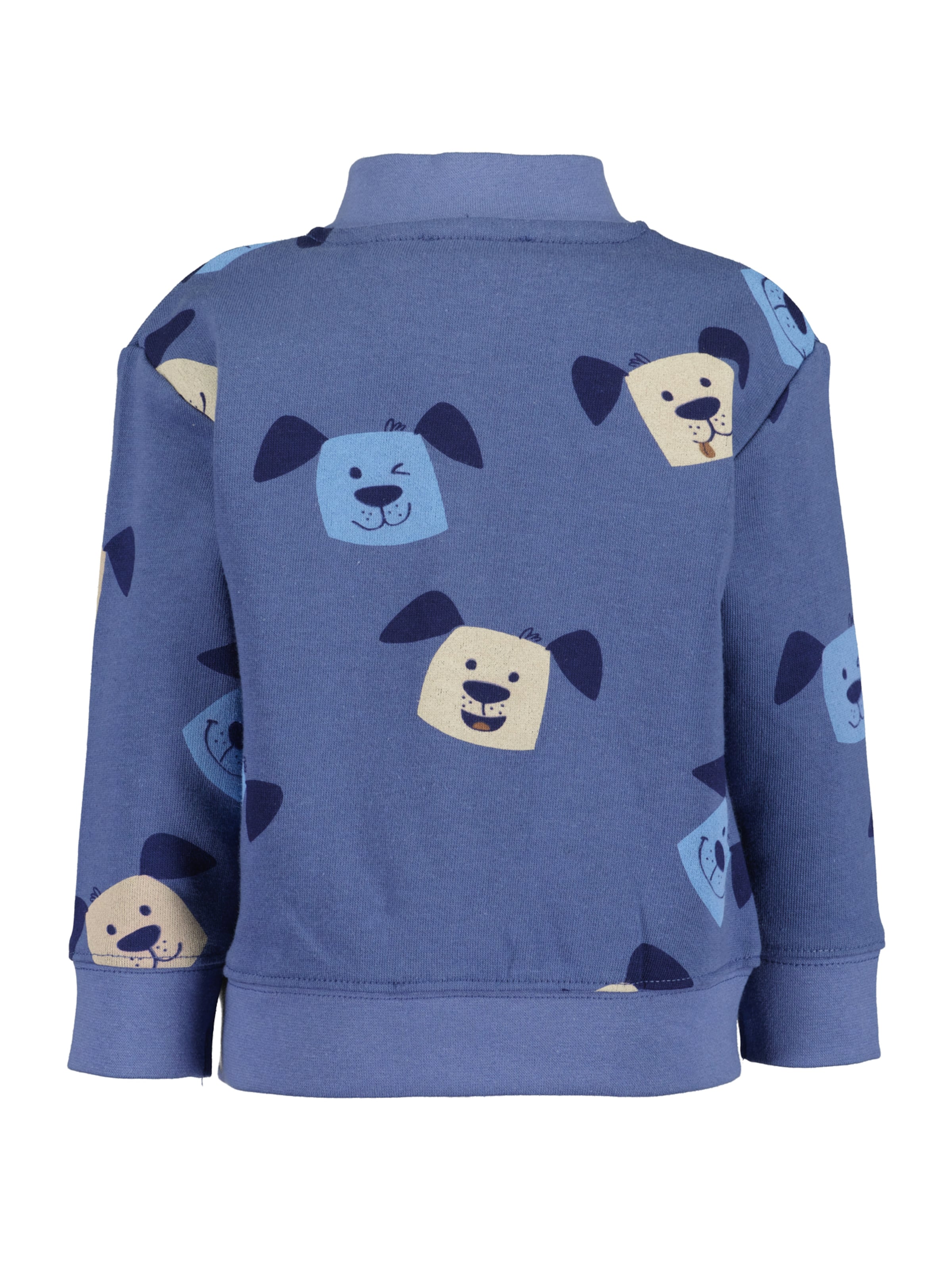 BLUE SEVEN Кофта на молнии в Синий