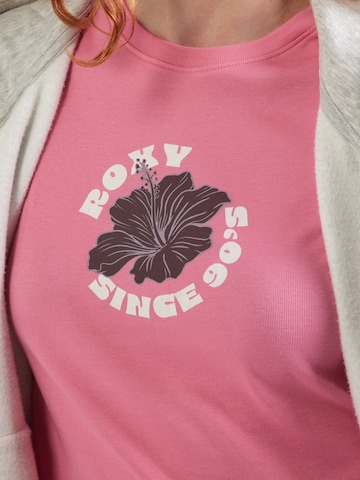 T-shirt 'BEACH LOVE' ROXY en rose