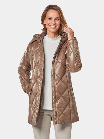 Manteau d’hiver Goldner en beige : devant