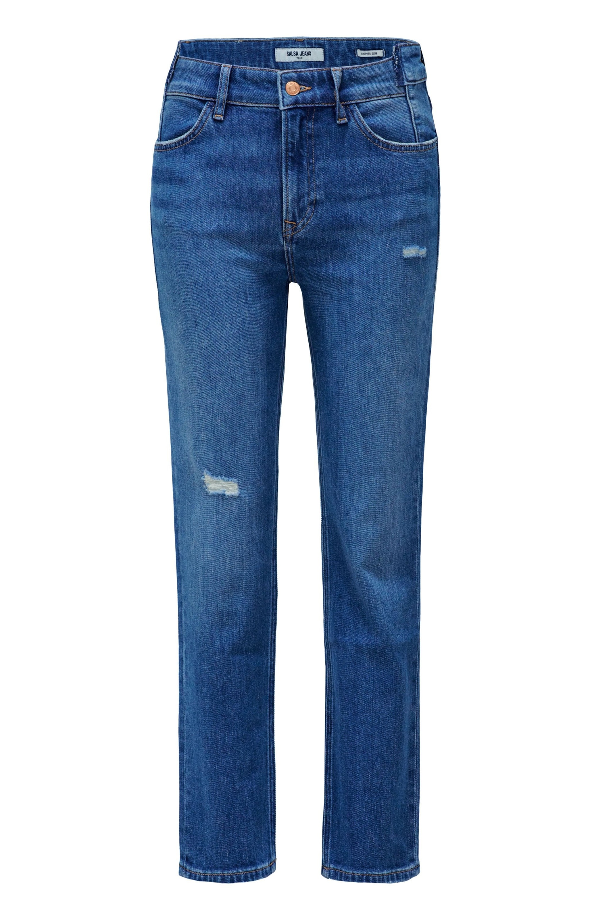 Salsa Jeans Tapered Jeans in Blue: front