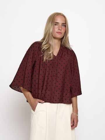 minus - Top 'Viviana' en rojo: frente