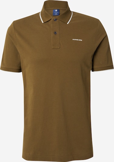 G-STAR Paita värissä oliivi / valkoinen, Tuotenäkymä