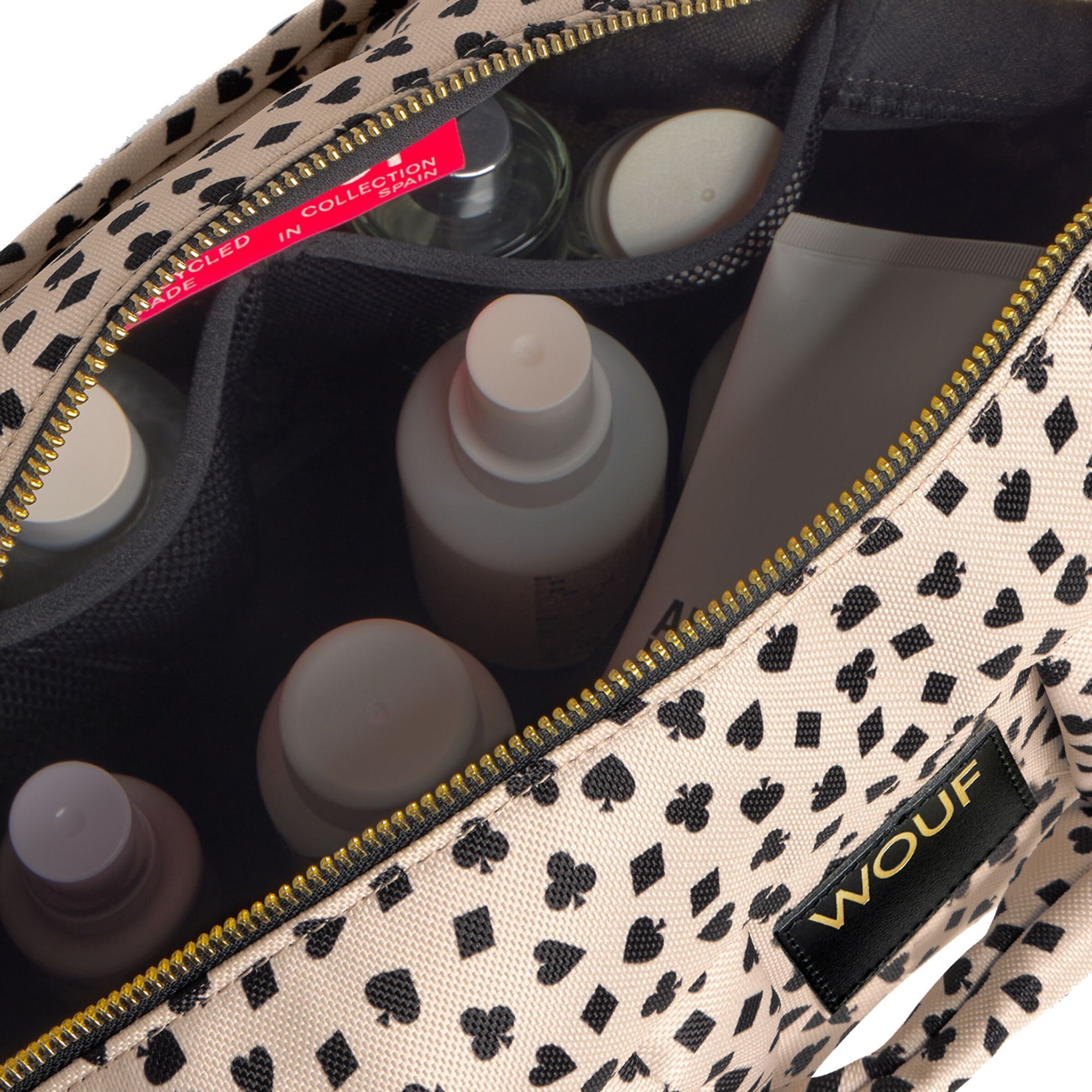 Nécessaire 'Daily' di Wouf in beige