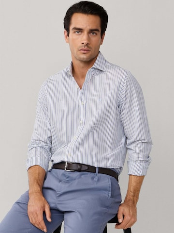 Coupe regular Chemise Hackett London en bleu